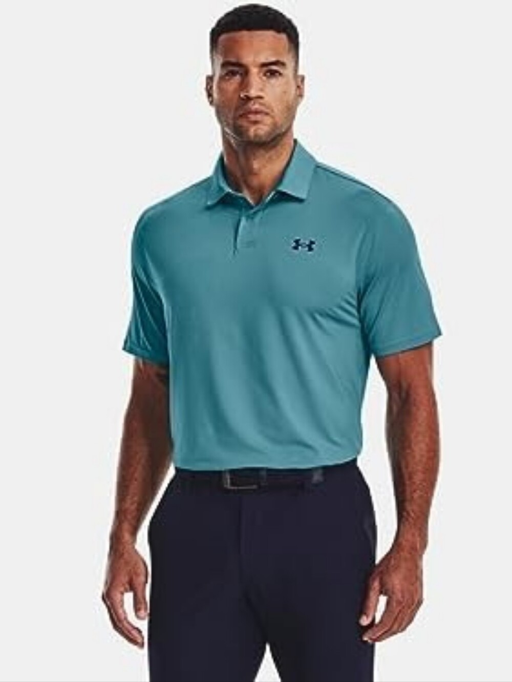 Under Armour Men's Teal Performance Polo Size XL